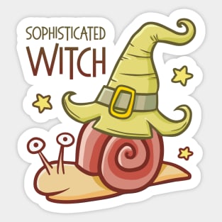 Sophisticated witch Sticker